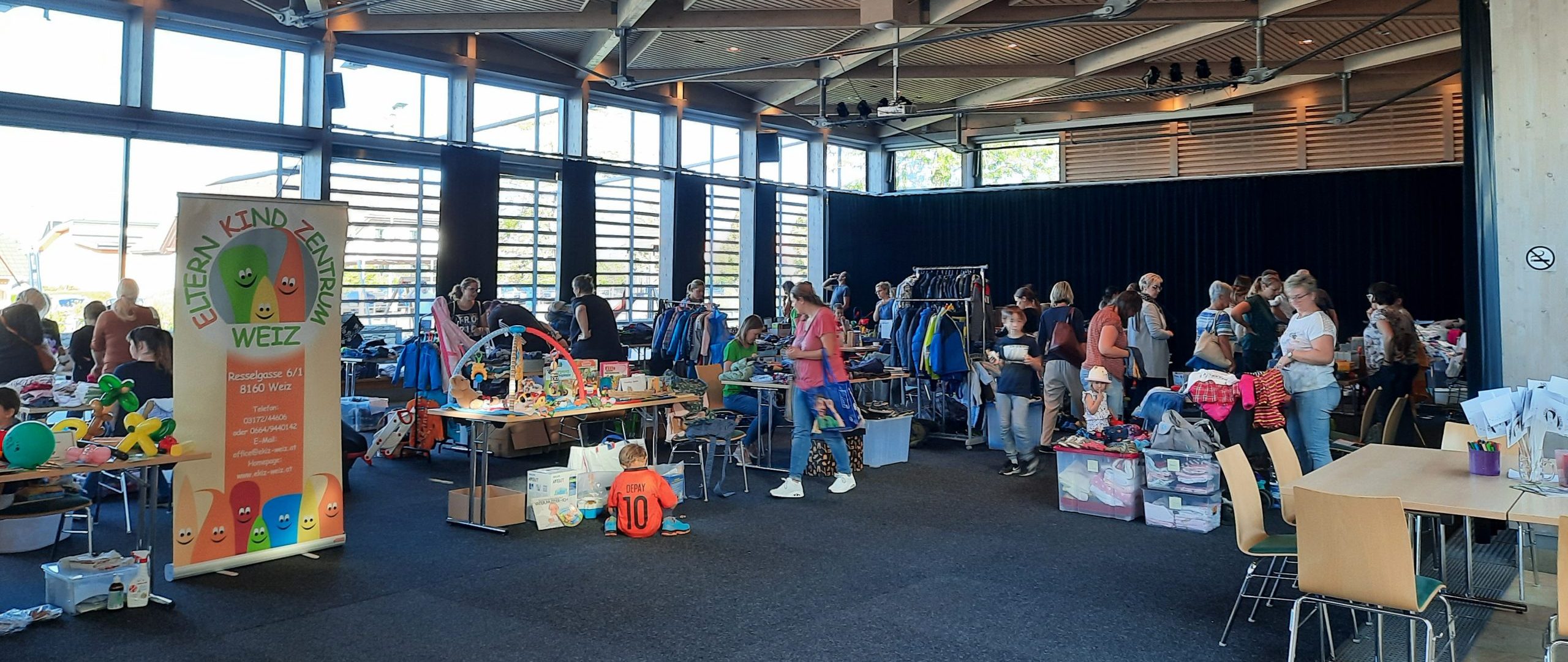 Flohmarkt im Garten der Generationen