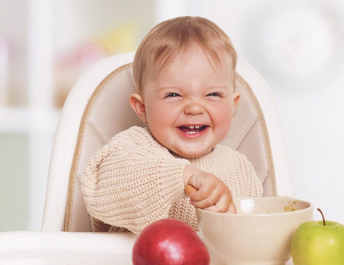 Babys erstes Löffelchen